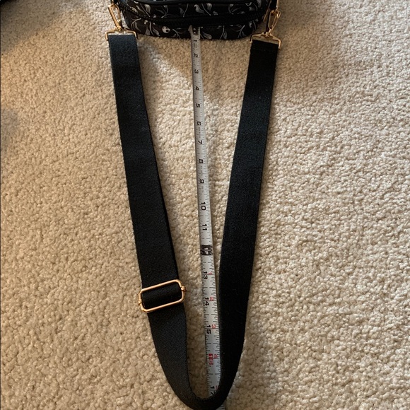 Disney Tim Burton’s “The Nightmare Before Christmas” Black & Gray Crossbody Bag - Picture 15 of 16